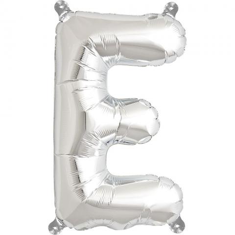 Uppblåsbar ballong, silver E