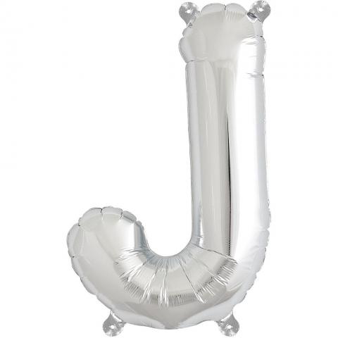 Uppblåsbar ballong, silver J