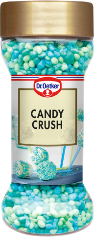 Dr Oetker strössel, Candy crush