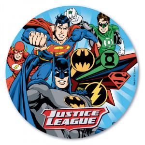 Färdig tårtbild - Justice League