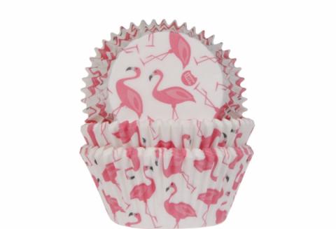 Muffinsform, flamingo