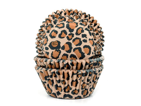 Muffinsform, leopard