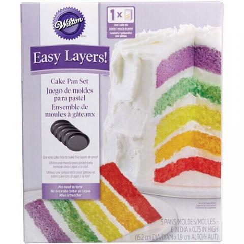 Wilton Easy layers -tårtform