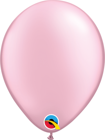 Gummiballonger 100st, pearl pink 5&quot;