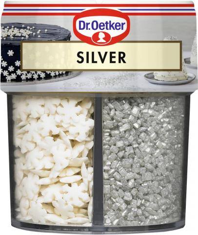 Dr Oetker Strössel, Silver (4 olika strössel)