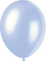 ballonger, ljusblå