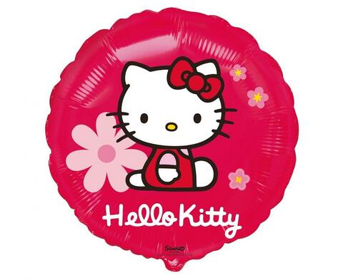 Folieballong, Hello Kitty with flower