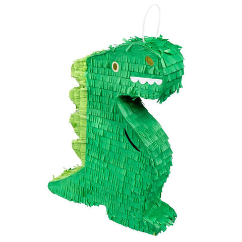 Piñata - grön dinosaurie