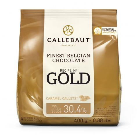 Callebaut GOLD rostad vit choklad 400g