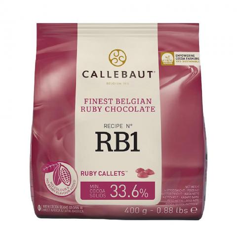 Callebaut N° RB1 Ruby choklad 400g