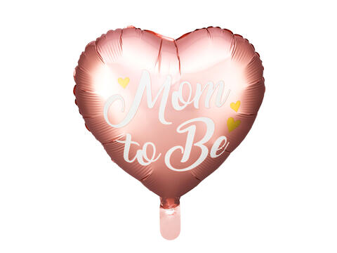 Folieballong, Mom to Be rosa