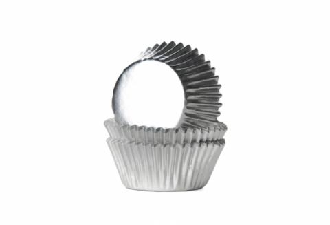 Mini-muffinsform, silver