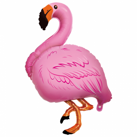 Figurfolieballong, flamingo
