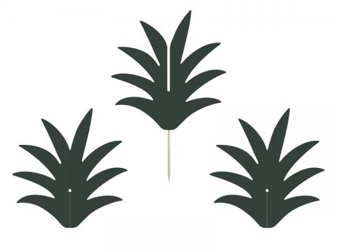 Dekorationsstickor, ananas