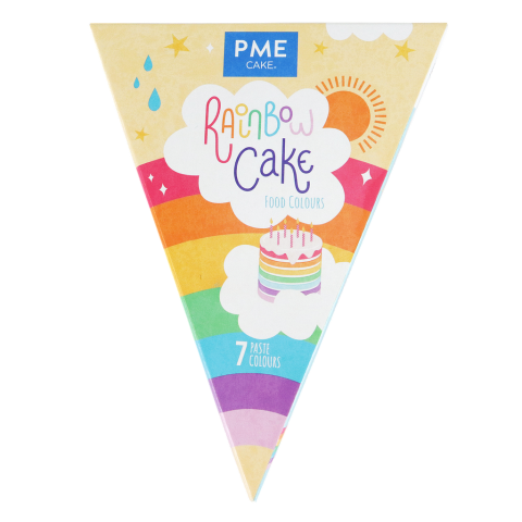 PME Rainbow Cake färgset