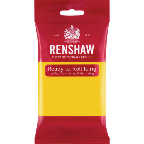 Renshaw Pro sockerpasta, gul 250g