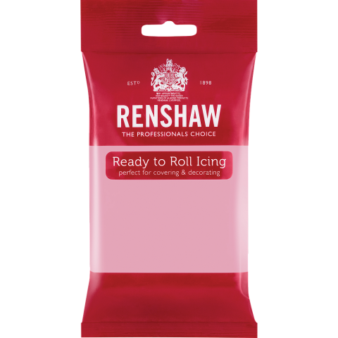 Renshaw Pro sockerpasta, rosa 250g