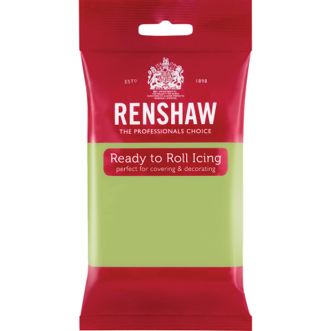 Renshaw Pro sockerpasta, pastellgrön 250g