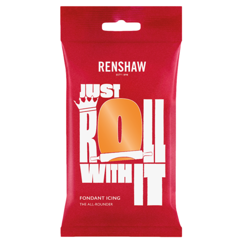 Renshaw sockerpasta, orange 250g