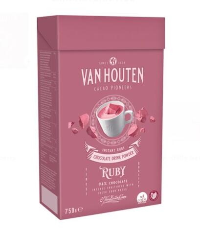 Van Houten Ruby kakao 750g
