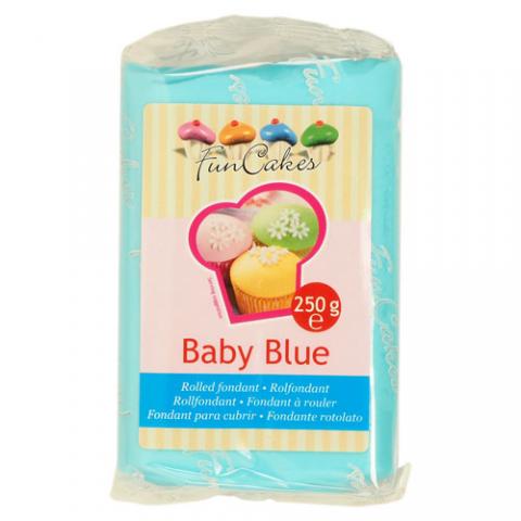 Funcakes sockerpasta, Baby Blue 250g